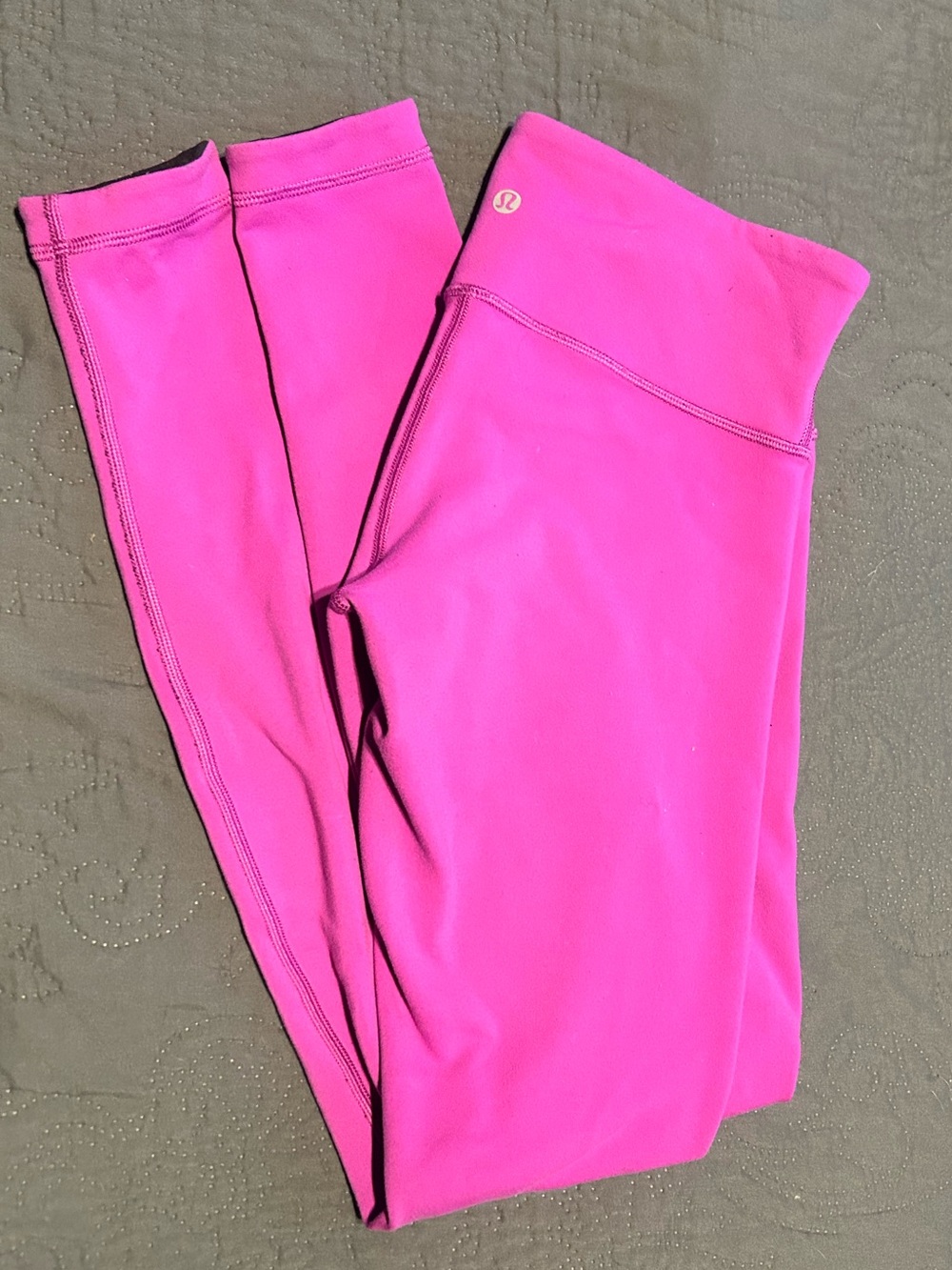 lululemon athletica Bright Pink High-Rise Leggings